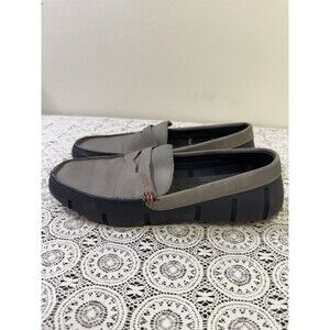 SWIMS Penny Loafer Men’a Navy Water Rubber Shoes Size 10.0